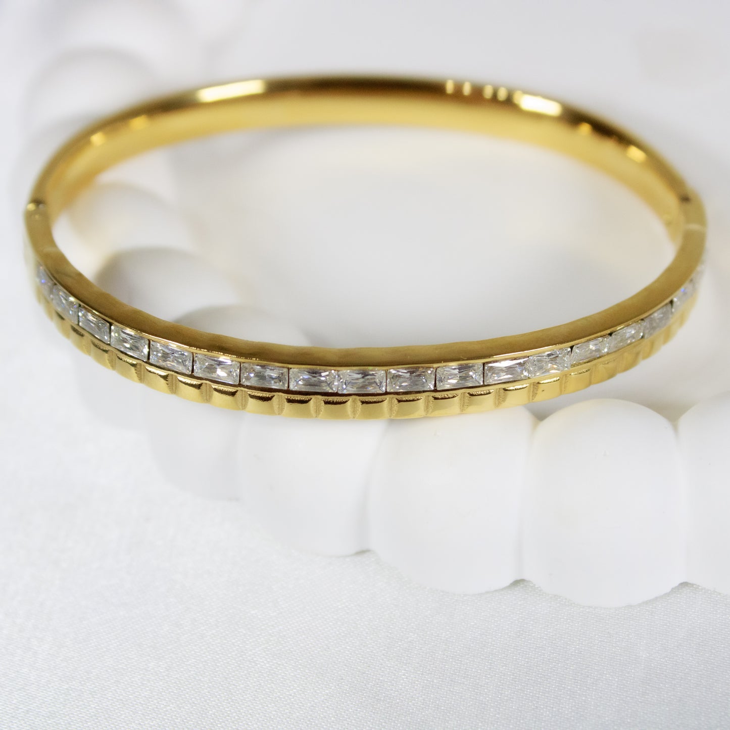 Riviera Baguette Bangle