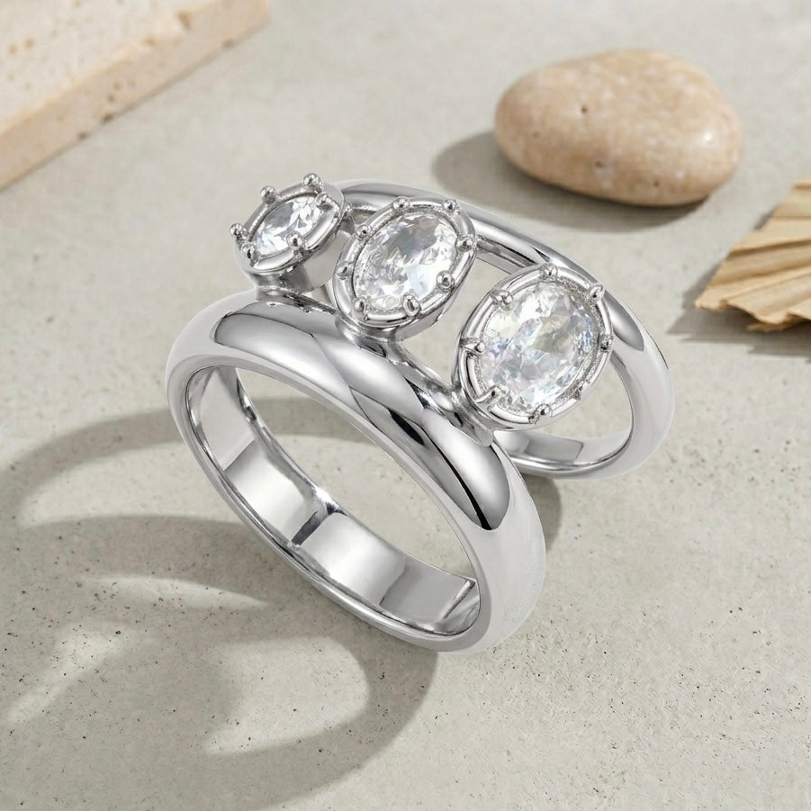 Trinity Stack Ring
