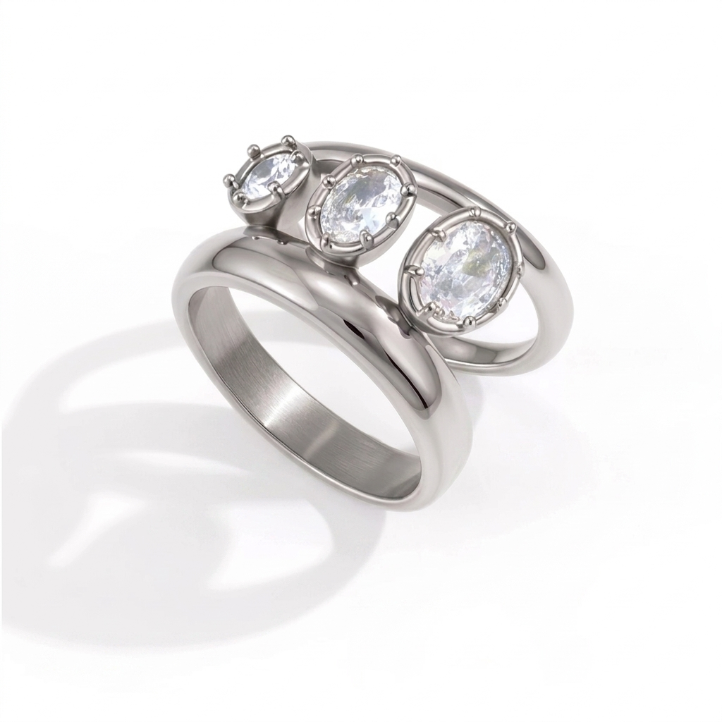 Trinity Stack Ring