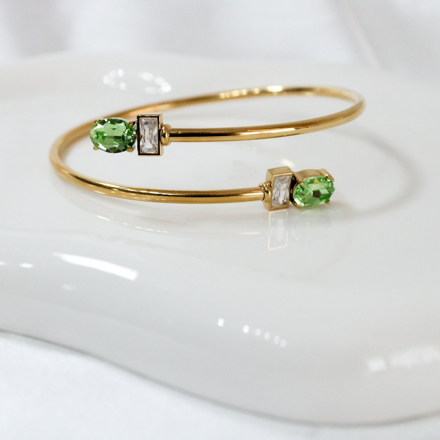 Sage Bloom Bangle