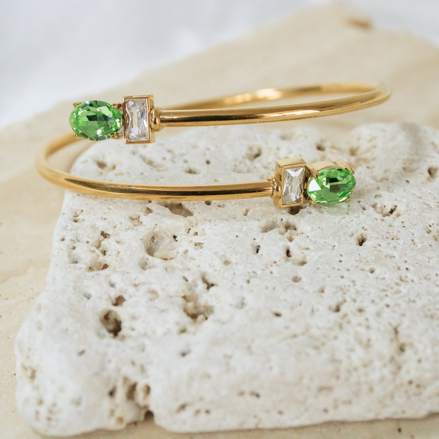 Sage Bloom Bangle