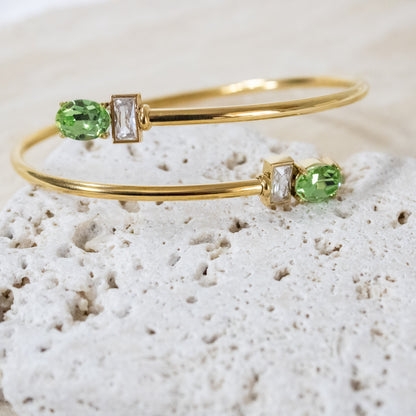 Sage Bloom Bangle