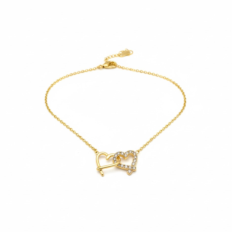 Eternal Interlock Heart Necklace