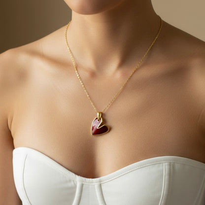 Crimson Heart Pendant