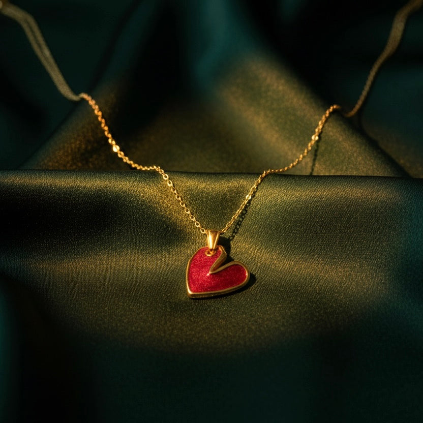 Crimson Heart Pendant