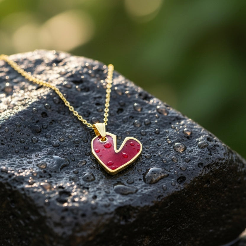 Crimson Heart Pendant