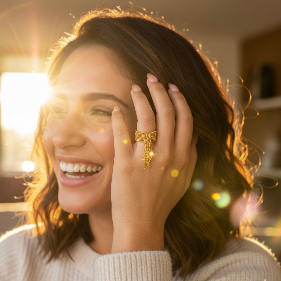 Motion Mesh Statement Ring