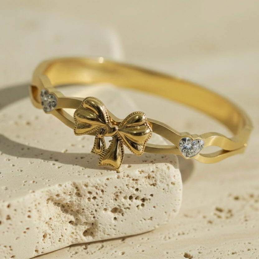 Petal Bow Bangle