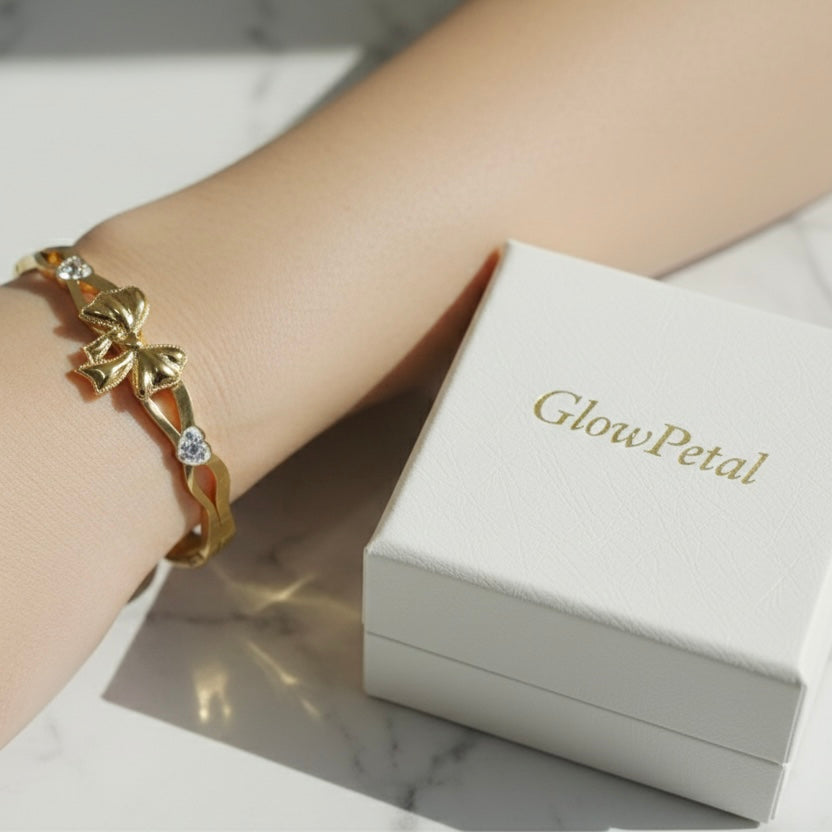 Petal Bow Bangle