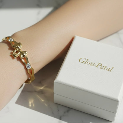 Petal Bow Bangle