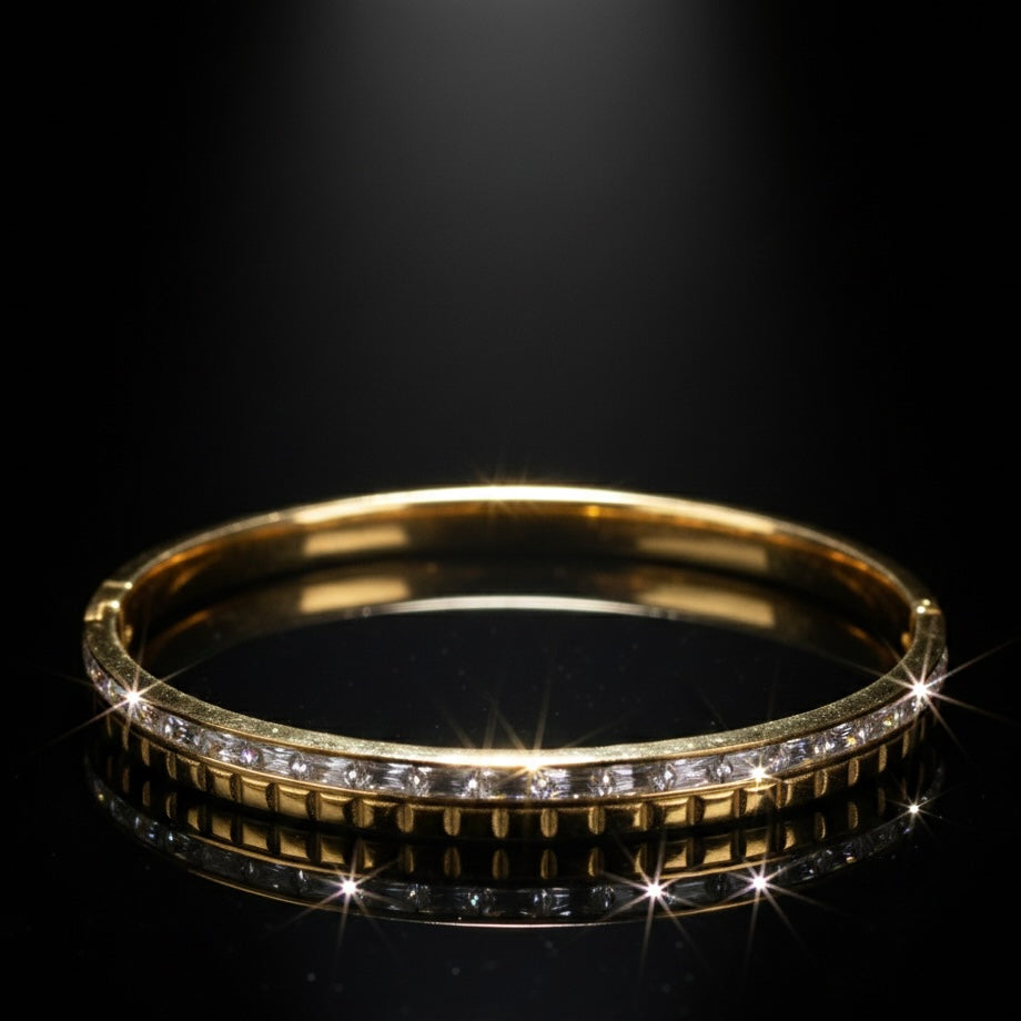 Riviera Baguette Bangle