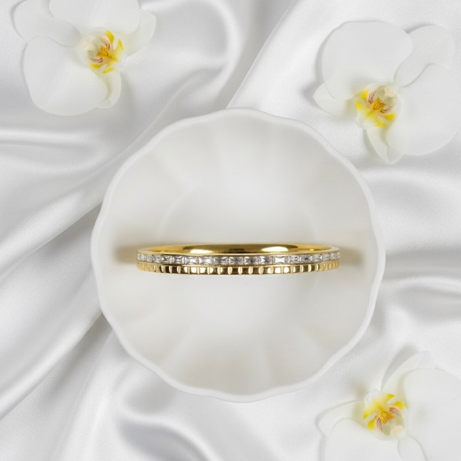 Riviera Baguette Bangle