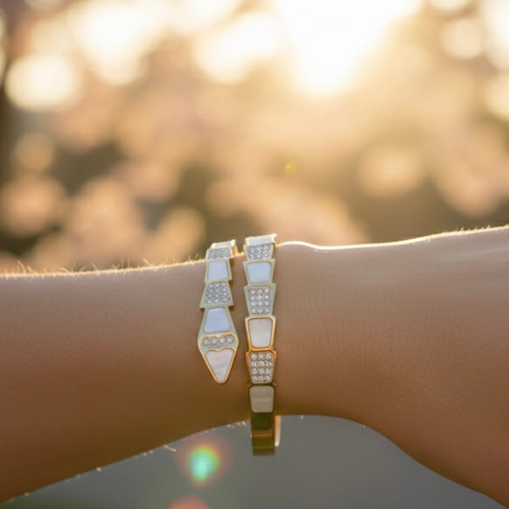 Serpentine Aura Bangle