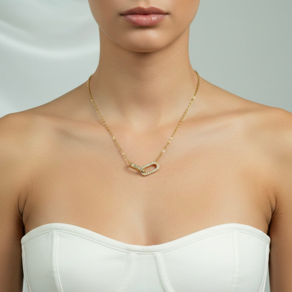 Lyric Link Necklace