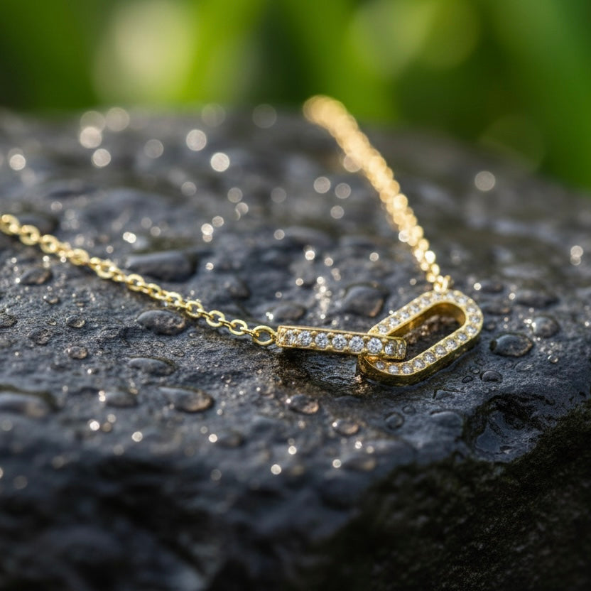 Lyric Link Necklace