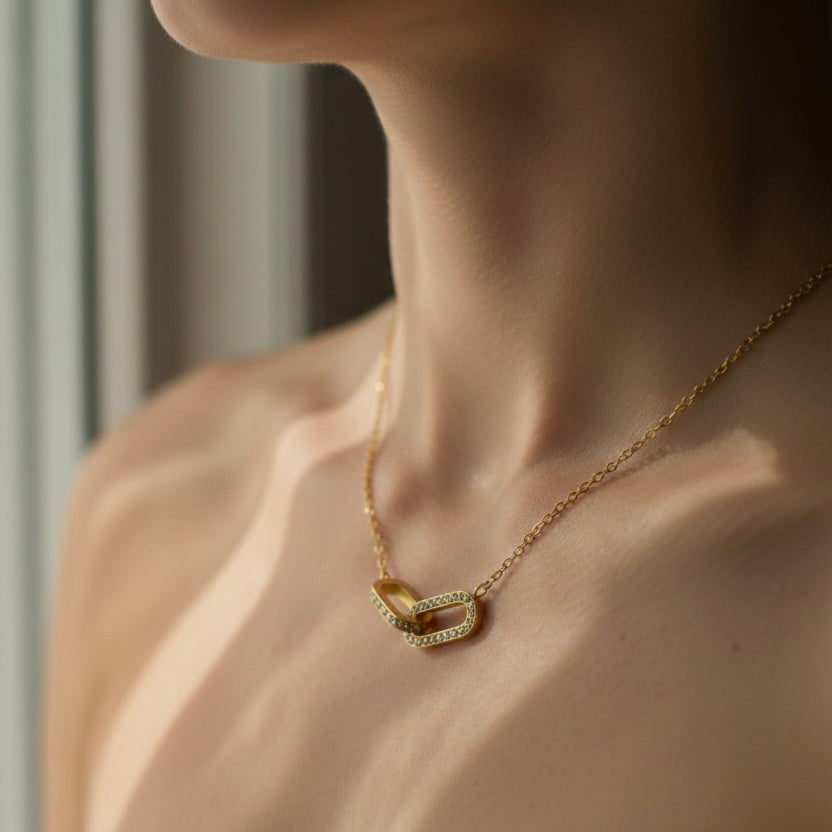 Lyric Link Necklace