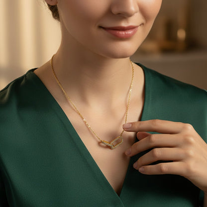Lyric Link Necklace
