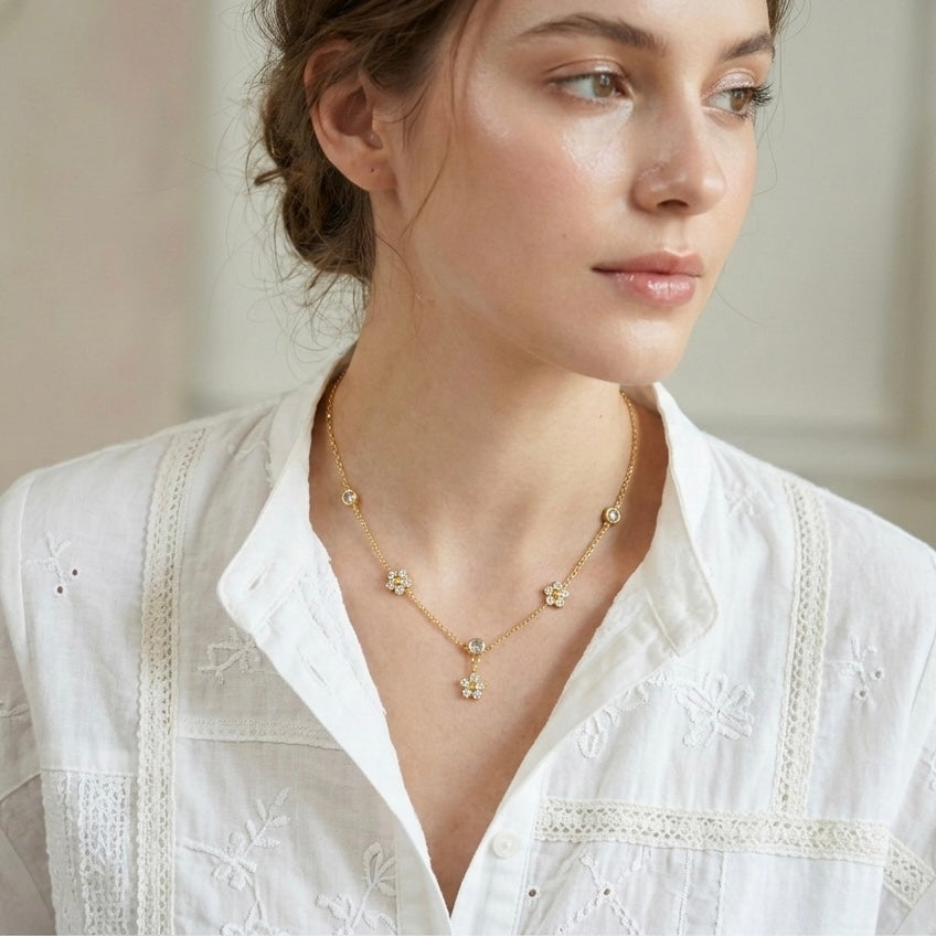 The Primavera Drop Necklace