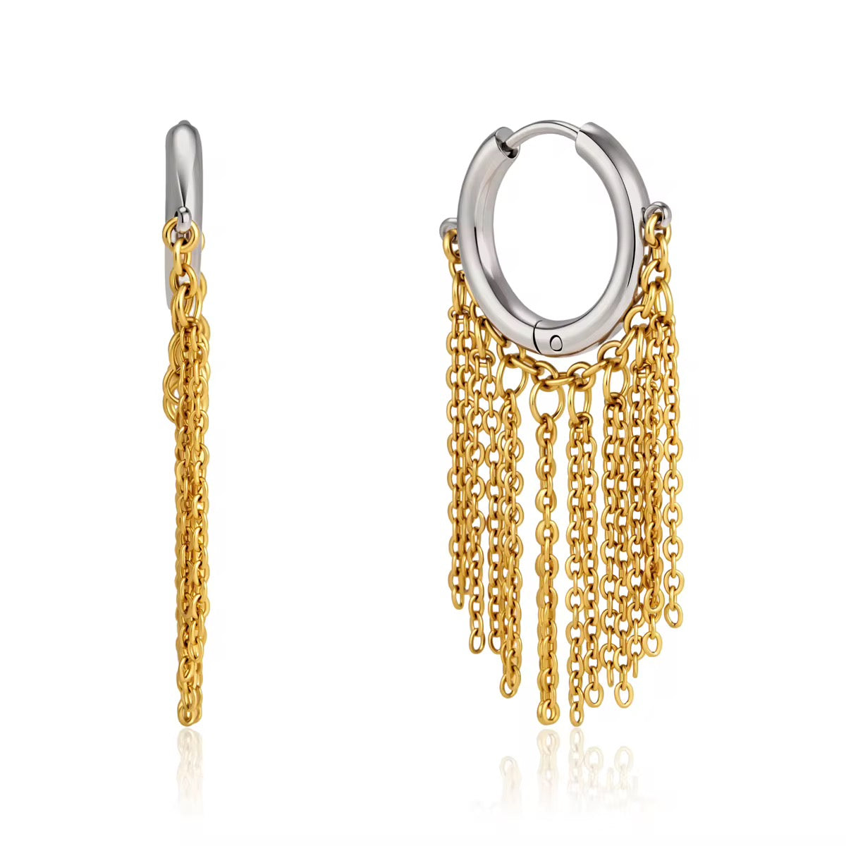 Eclipse Bloom Hoops