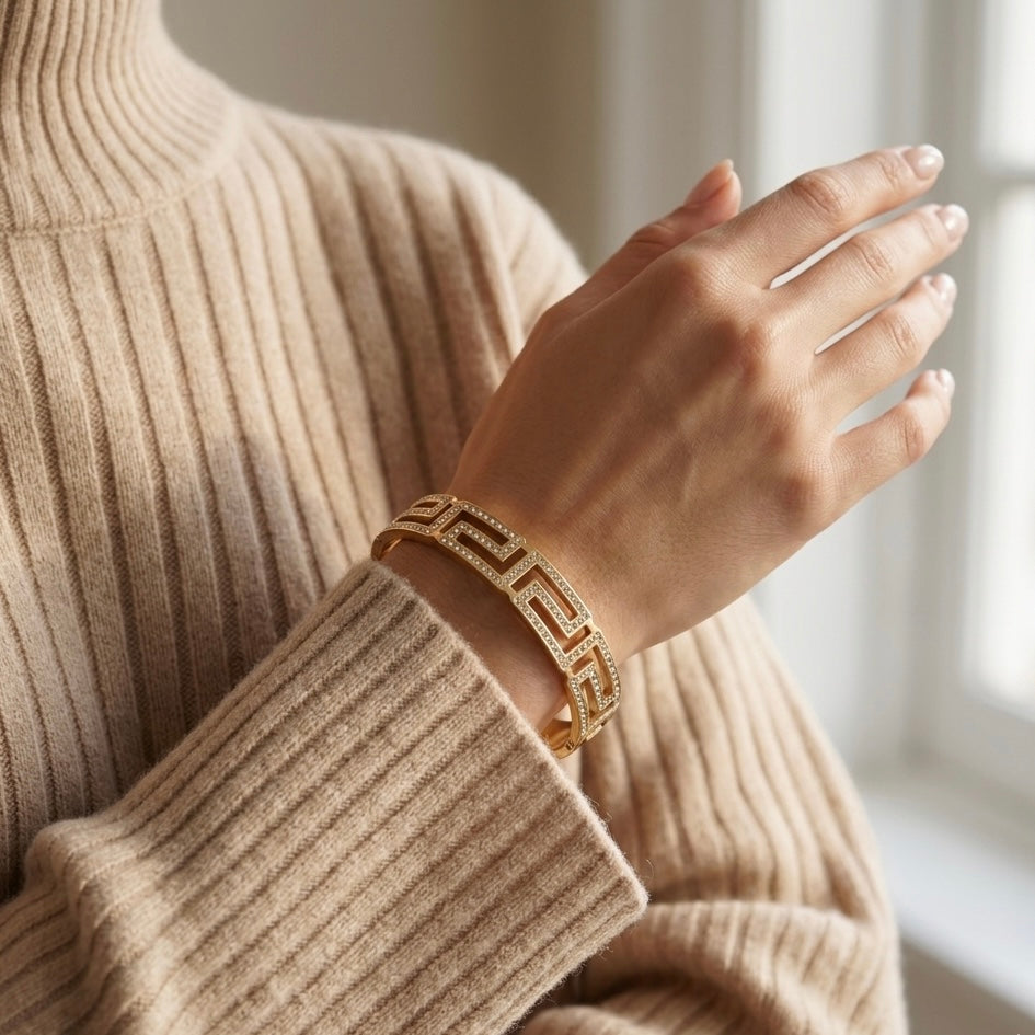 Hellenic Muse Bangle
