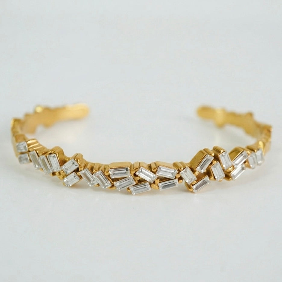 Mosaic Baguette Bangle