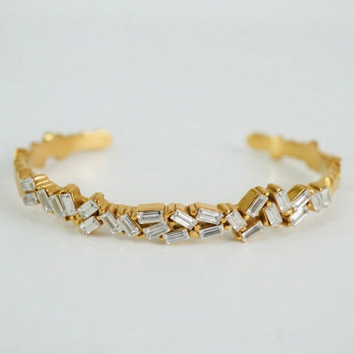 Mosaic Baguette Bangle