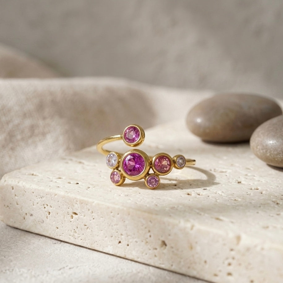 Rosé Fizz Ring