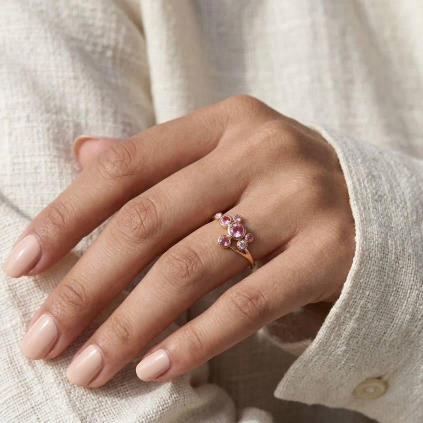 Rosé Fizz Ring