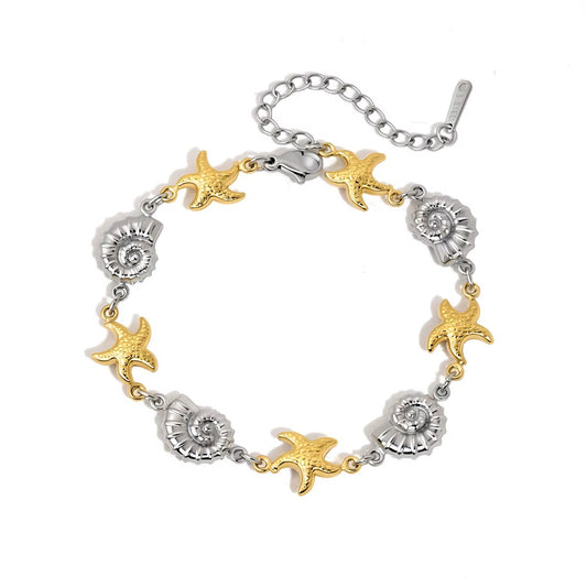 Tide & Starfish Bracelet